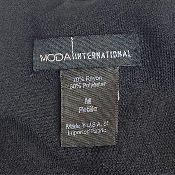 MODA International black sleeveless maxi dress size MP - Picture 14 of 16